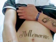 Tattoo - Tatuaje - tatuagem - Tatuaje de la Barra: Comandos Azules • Club: Millonarios