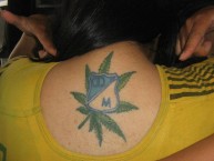 Tattoo - Tatuaje - tatuagem - Tatuaje de la Barra: Comandos Azules • Club: Millonarios