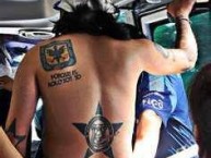 Tattoo - Tatuaje - tatuagem - Tatuaje de la Barra: Comandos Azules • Club: Millonarios