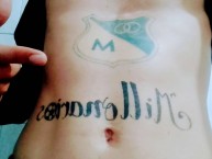 Tattoo - Tatuaje - tatuagem - Tatuaje de la Barra: Comandos Azules • Club: Millonarios