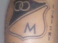 Tattoo - Tatuaje - tatuagem - Tatuaje de la Barra: Comandos Azules • Club: Millonarios