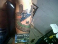 Tattoo - Tatuaje - tatuagem - Tatuaje de la Barra: Comandos Azules • Club: Millonarios