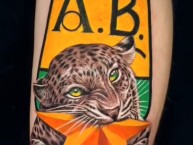 Tattoo - Tatuaje - tatuagem - Tatuaje de la Barra: Fortaleza Leoparda Sur &bull; Club: Atlético Bucaramanga &bull; País: Colombia