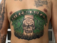 Tattoo - Tatuaje - tatuagem - Tatuaje de la Barra: Frente Radical Verdiblanco &bull; Club: Deportivo Cali &bull; País: Colombia