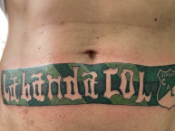 Tattoo - Tatuaje - tatuagem - Tatuaje de la Barra: Frente Radical Verdiblanco &bull; Club: Deportivo Cali &bull; País: Colombia