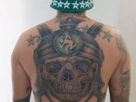 Tattoo - Tatuaje - tatuagem - Tatuaje de la Barra: Frente Radical Verdiblanco &bull; Club: Deportivo Cali &bull; País: Colombia