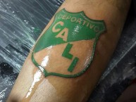 Tattoo - Tatuaje - tatuagem - Tatuaje de la Barra: Frente Radical Verdiblanco • Club: Deportivo Cali