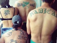 Tattoo - Tatuaje - tatuagem - Tatuaje de la Barra: Frente Radical Verdiblanco • Club: Deportivo Cali