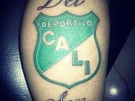 Tattoo - Tatuaje - tatuagem - Tatuaje de la Barra: Frente Radical Verdiblanco • Club: Deportivo Cali