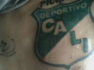 Tattoo - Tatuaje - tatuagem - Tatuaje de la Barra: Frente Radical Verdiblanco • Club: Deportivo Cali