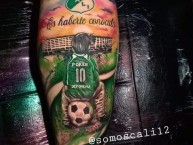 Tattoo - Tatuaje - tatuagem - Tatuaje de la Barra: Frente Radical Verdiblanco • Club: Deportivo Cali