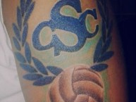 Tattoo - Tatuaje - tatuagem - Tatuaje de la Barra: Fuerza Azul • Club: Cartaginés