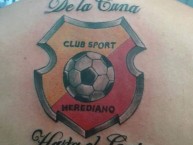 Tattoo - Tatuaje - tatuagem - Tatuaje de la Barra: Garra Herediana • Club: Herediano