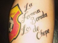 Tattoo - Tatuaje - tatuagem - Tatuaje de la Barra: Garra Herediana • Club: Herediano