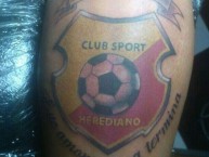 Tattoo - Tatuaje - tatuagem - Tatuaje de la Barra: Garra Herediana • Club: Herediano