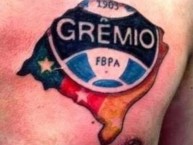 Tattoo - Tatuaje - tatuagem - Tatuaje de la Barra: Geral do Grêmio • Club: Grêmio