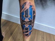 Tattoo - Tatuaje - tatuagem - Tatuaje de la Barra: Geral do Grêmio • Club: Grêmio