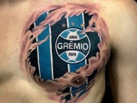 Tattoo - Tatuaje - tatuagem - Tatuaje de la Barra: Geral do Grêmio • Club: Grêmio