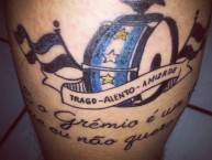 Tattoo - Tatuaje - tatuagem - Tatuaje de la Barra: Geral do Grêmio • Club: Grêmio