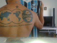 Tattoo - Tatuaje - tatuagem - Tatuaje de la Barra: Geral do Grêmio • Club: Grêmio