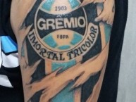 Tattoo - Tatuaje - tatuagem - Tatuaje de la Barra: Geral do Grêmio • Club: Grêmio