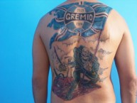 Tattoo - Tatuaje - tatuagem - Tatuaje de la Barra: Geral do Grêmio • Club: Grêmio