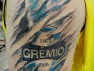 Tattoo - Tatuaje - tatuagem - Tatuaje de la Barra: Geral do Grêmio • Club: Grêmio