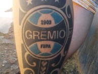 Tattoo - Tatuaje - tatuagem - Tatuaje de la Barra: Geral do Grêmio • Club: Grêmio