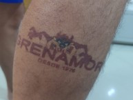 Tattoo - Tatuaje - tatuagem - Tatuaje de la Barra: Grenamor • Club: Desportiva Ferroviária