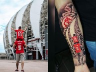 Tattoo - Tatuaje - tatuagem - Tatuaje de la Barra: Guarda Popular &bull; Club: Internacional