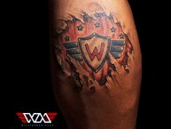 Tattoo - Tatuaje - tatuagem - Tatuaje de la Barra: Gurkas • Club: Jorge Wilstermann