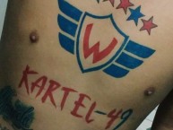 Tattoo - Tatuaje - tatuagem - Tatuaje de la Barra: Gurkas • Club: Jorge Wilstermann