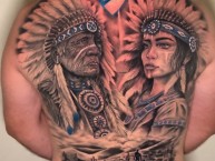 Tattoo - Tatuaje - tatuagem - Tatuaje de la Barra: Indios Kilmes &bull; Club: Quilmes &bull; País: Argentina