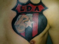 Tattoo - Tatuaje - tatuagem - Tatuaje de la Barra: La 12 &bull; Club: Alajuelense &bull; País: Costa Rica