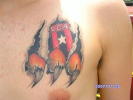 Tattoo - Tatuaje - tatuagem - Tatuaje de la Barra: La 12 • Club: Alajuelense