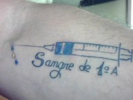 Tattoo - Tatuaje - tatuagem - Tatuaje de la Barra: La 12 • Club: Boca Juniors