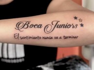 Tattoo - Tatuaje - tatuagem - Tatuaje de la Barra: La 12 • Club: Boca Juniors