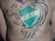 Tattoo - Tatuaje - tatuagem - Tatuaje de la Barra: La Banda del León • Club: Ituzaingó