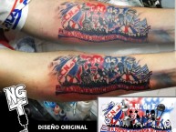 Tattoo - Tatuaje - tatuagem - Tatuaje de la Barra: La Banda del Parque • Club: Nacional