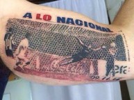 Tattoo - Tatuaje - tatuagem - Tatuaje de la Barra: La Banda del Parque • Club: Nacional