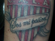 Tattoo - Tatuaje - tatuagem - Tatuaje de la Barra: La Banda Descontrolada &bull; Club: Los Andes &bull; País: Argentina