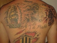 Tattoo - Tatuaje - tatuagem - Tatuaje de la Barra: La Banda Monstruo • Club: Almirante Brown