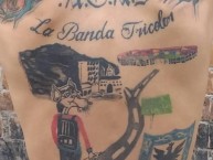 Tattoo - Tatuaje - tatuagem - Tatuaje de la Barra: La Banda Tricolor &bull; Club: Deportivo Pasto