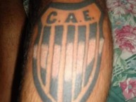 Tattoo - Tatuaje - tatuagem - Tatuaje de la Barra: La Barra de Caseros • Club: Club Atlético Estudiantes