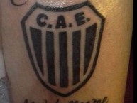 Tattoo - Tatuaje - tatuagem - Tatuaje de la Barra: La Barra de Caseros • Club: Club Atlético Estudiantes