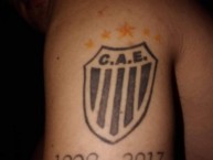 Tattoo - Tatuaje - tatuagem - Tatuaje de la Barra: La Barra de Caseros • Club: Club Atlético Estudiantes