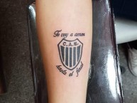 Tattoo - Tatuaje - tatuagem - Tatuaje de la Barra: La Barra de Caseros • Club: Club Atlético Estudiantes