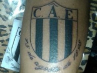 Tattoo - Tatuaje - tatuagem - Tatuaje de la Barra: La Barra de Caseros • Club: Club Atlético Estudiantes