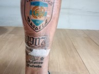 Tattoo - Tatuaje - tatuagem - Tatuaje de la Barra: La Barra de los Trapos &bull; Club: Atlético de Rafaela &bull; País: Argentina