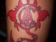 Tattoo - Tatuaje - tatuagem - Tatuaje de la Barra: La Barra del Rojo • Club: Independiente